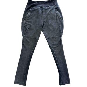 Lululemon | Black Heathered Grey High Rise Riding / Dressage Pants